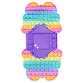 OMG Pop Fidgety Game - Rainbow Butterfly, Top Trenz, EB Girls, Fidget, Fidget toy, Fidgety Toy, In N  Out, In N Out Game, In N Out Pop It, OMG Pop Fidgety Game, Pastel Rainbow Pop It In N Out