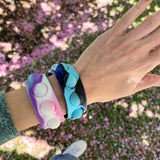 OMG Pop Fidget Pop Fidgety Bracelet (9 Colors), Top Trenz, Fidget toy, Figet toy, In N Out Pop It, OMG Pop Fidget Pop Fidgety Snap Bracelets, Pop It Bracelet, Pop It Fidget Toy, Pop It In N O