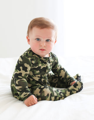 Posh Peanut Cadet Zippered Footie, Posh Peanut, Camo Footie, Posh Custom Sale, Posh Peanut, Posh Peanut Cadet, Posh Peanut Cadet Zippered Footie, Posh Peanut Camo, Posh Peanut Fall 2020, Posh