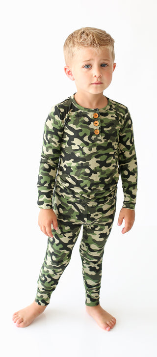Posh Peanut Cadet L/S Henley Loungewear, Posh Peanut, Camo Pajama, Pajama, Pajamas, Posh Custom Sale, Posh Peanut, Posh Peanut Cadet, Posh Peanut Cadet L/S Henley Loungewear, Posh Peanut Cade