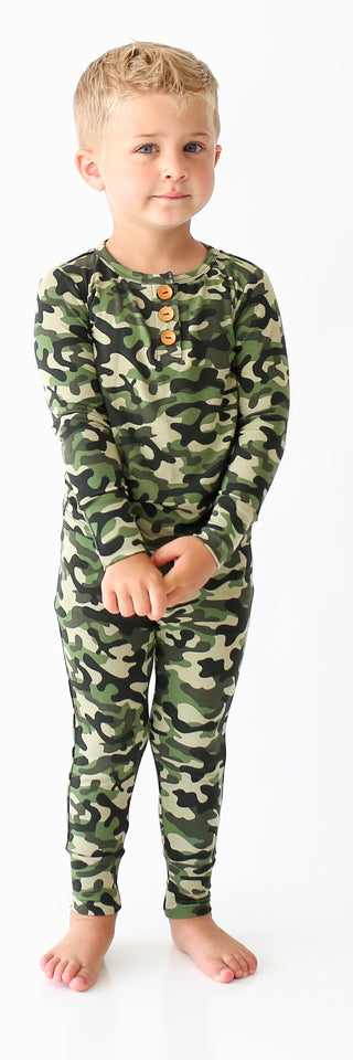 Posh Peanut Cadet L/S Henley Loungewear, Posh Peanut, Camo Pajama, Pajama, Pajamas, Posh Custom Sale, Posh Peanut, Posh Peanut Cadet, Posh Peanut Cadet L/S Henley Loungewear, Posh Peanut Cade