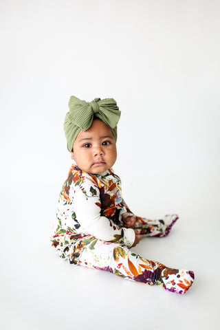 Posh Peanut Corinne Ruffled Zippered Footie, Posh Peanut, Corinne, Corrinne, Posh Peanut, Posh Peanut Corinne, Posh Peanut Corinne Ruffled Zippered Footie, Posh Peanut Corrine, Posh Peanut Fo