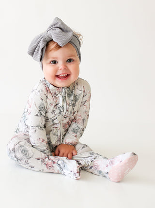 Posh Peanut Daniella Ruffled Footie w/Zipper, Posh Peanut, Posh Peanut, Posh Peanut Daniella, Posh Peanut Daniella Ruffled Footie w/Zipper, Posh Peanut Exclusive 9/29, Posh Peanut Footie, Pos