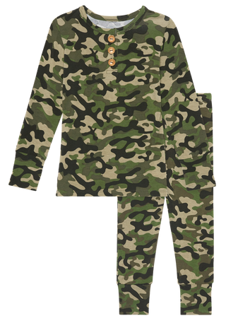 Posh Peanut Cadet L/S Henley Loungewear, Posh Peanut, Camo Pajama, Pajama, Pajamas, Posh Custom Sale, Posh Peanut, Posh Peanut Cadet, Posh Peanut Cadet L/S Henley Loungewear, Posh Peanut Cade