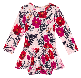 Posh Peanut Chloe L/S Twirl Skirt Bodysuit, Posh Peanut, Posh Peanut, Posh Peanut Chloe, Posh Peanut Chloe L/S Twirl Skirt Bodysuit, Posh Peanut Dress, Posh Peanut Fall 2020, Posh Peanut Twir