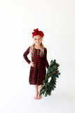 Posh Peanut Grayson L/S Henley Twirl Dress, Posh Peanut, All Things Holiday, Posh Peanut, Posh Peanut Buffalo Check, Posh Peanut Christmas, Posh Peanut Dress, Posh Peanut Grayson, Posh Peanut