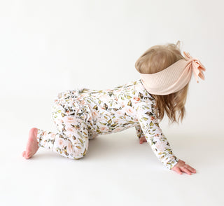 Posh Peanut Katherine L/S Ruffled Henley Romper, Posh Peanut, Henley Romper, L/S Ruffled Henley Romper, Posh Peanut, Posh Peanut Fall 2020, Posh Peanut Katherine, Posh Peanut Katherine L/S Ru