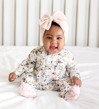Posh Peanut Katherine Ruffled Zippered Footie, Posh Peanut, Posh Peanut, Posh Peanut Fall 2020, Posh Peanut Footie, Posh Peanut Footie with Zipper, Posh Peanut Katherine, Posh Peanut Katherin