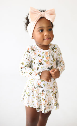 Posh Peanut Katherine L/S Henley w/Twirl Skirt Bodysuit, Posh Peanut, L/S Henley w/Twirl Skirt Bodysuit, Posh Peanut, Posh Peanut Dress, Posh Peanut Fall 2020, Posh Peanut Katherine, Posh Pea