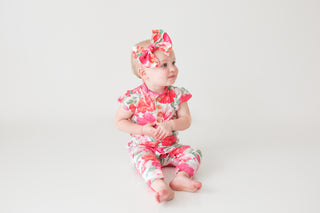 Posh Peanut Maui Ruffled Capsleeve Henley Romper, Posh Peanut, Capsleeve Henley Romper, Henley Romper, Posh Peanut, Posh Peanut Henley, Posh Peanut Henley Romper, Posh Peanut Maui, Posh Peanu
