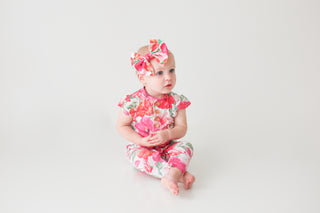 Posh Peanut Maui Ruffled Capsleeve Henley Romper, Posh Peanut, Capsleeve Henley Romper, Henley Romper, Posh Peanut, Posh Peanut Henley, Posh Peanut Henley Romper, Posh Peanut Maui, Posh Peanu