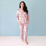 Posh Peanut Pari Women's L/S Pajama Set, Posh Peanut, cf-size-medium-4-6, cf-type-womens-pajama-set, cf-vendor-posh-peanut, Pajama, Pajamas, Posh Peanut, Posh Peanut Fall 2021, Posh Peanut Fa