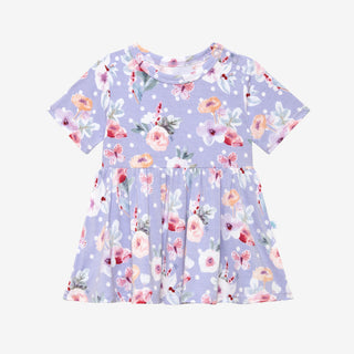 Posh Peanut Samantha S/S Basic Peplum Top & Bloomer Set, Posh Peanut, Posh Peanut, Posh Peanut Basic Peplum Top & Bloomer Set, Posh Peanut Bummie Set, Posh Peanut Peplum Top & Bloomer Set, Po