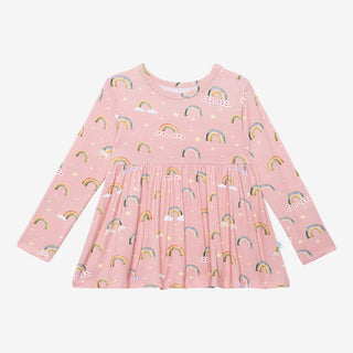 Posh Peanut Shay L/S Basic Peplum Top & Legging Set, Posh Peanut, cf-size-7y, cf-type-2pc-set, cf-vendor-posh-peanut, Posh Peanut, Posh Peanut Fall 2021, Posh Peanut L/S Basic Peplum Top & Le