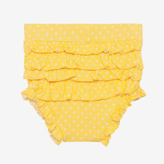 Posh Peanut Bananas Ruffled Capsleeve Henley Peplum Top & Bloomer Set, Posh Peanut, Posh Custom Sale, Posh Peanut, Posh Peanut Bananas, Posh Peanut Bananas Ruffled Capsleeve Henley Peplum Top
