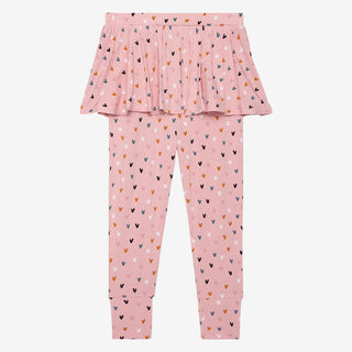 Posh Peanut Cassidy L/S Peterpan Collar T-Shirt & Skirted Legging Set, Posh Peanut, cf-size-3t, cf-size-4t, cf-size-6t, cf-size-7y, cf-size-8y, cf-type-2pc-set, cf-vendor-posh-peanut, Heart, 