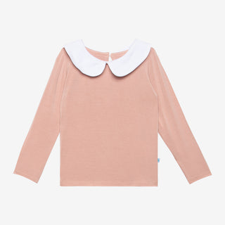 Posh Peanut Carmen L/S Peterpan Collar T-Shirt & Skirted Legging Set, Posh Peanut, cf-size-3t, cf-size-4t, cf-size-5t, cf-size-6t, cf-size-7y, cf-type-2pc-set, cf-vendor-posh-peanut, Posh Pea
