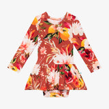 Posh Peanut Leonora L/S Henley Twirl Skirt Bodysuit, Posh Peanut, cf-size-18-24-months, cf-size-2t, cf-size-6-12-months, cf-type-twirl-skirt-bodysuit, cf-vendor-posh-peanut, Posh Peanut, Posh