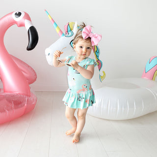 Posh Peanut Lenny Ruffled Caplseeve Basic Twirl Skirt Bodysuit, Posh Peanut, Posh Peanut, Posh Peanut Lenny, Posh Peanut Lenny Ruffled Caplseeve Basic Twirl Skirt Bodysuit, Posh Peanut Pool F