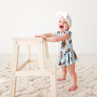 Posh Peanut Brody Ruffled Caplseeve Henley Twirl Bodysuit, Posh Peanut, Posh Custom Sale, Posh Peanut, Posh Peanut Brody, Posh Peanut Horse, Posh Peanut S/S Ruffled Caplseeve Twirl Bodysuit, 