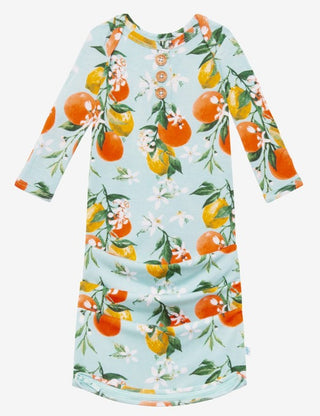 Posh Peanut Mirabella Wood Button Zippered Gown, Posh Peanut, Posh Peanut, Posh Peanut Basic Zippered Gown, Posh Peanut Gown, Posh Peanut Mirabella Wood Button Zippered Gown, Posh Peanut Wood
