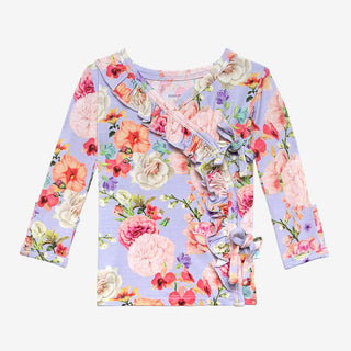 Posh Peanut Bellamy Kimono Set, Posh Peanut, Posh Peanut, Posh Peanut Bellamy, Posh Peanut Bellamy Tie Front Ruffle Kimono Set, Posh Peanut Front Kimono Set, Posh Peanut Ruffle Kimono Set, Po