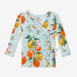 Posh Peanut Mirabella Tie Front Ruffle Kimono Set, Posh Peanut, Posh Peanut, Posh Peanut Front Kimono Set, Posh Peanut Mirabella, Posh Peanut Mirabella Tie Front Ruffle Kimono Set, Posh Peanu