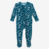 Posh Peanut Adriana Ruffled Zippered Footie, Posh Peanut, Posh Peanut, Posh Peanut Adriana, Posh Peanut Adrianna, Posh Peanut Fall 2021, Posh Peanut Footie, Posh Peanut Footie with Zipper, Po