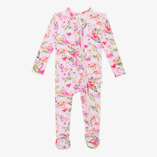 Posh Peanut Leilani Ruffled Zippered Footie, Posh Peanut, Posh Peanut, Posh Peanut Footie, Posh Peanut Footie with Zipper, Posh Peanut Leilani, Posh Peanut Leilani Ruffled Zippered Footie, Po