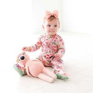 Posh Peanut Leilani Ruffled Zippered Footie, Posh Peanut, Posh Peanut, Posh Peanut Footie, Posh Peanut Footie with Zipper, Posh Peanut Leilani, Posh Peanut Leilani Ruffled Zippered Footie, Po