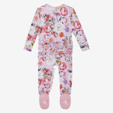 Posh Peanut Pari Ruffled Zippered Footie, Posh Peanut, Posh Peanut, Posh Peanut Fall 2021, Posh Peanut Fall 3, Posh Peanut Footie, Posh Peanut Footie with Zipper, Posh Peanut Holiday 2021, Po