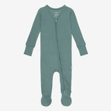 Posh Peanut Arctic Waffle Footie with Zipper, Basically Bows & Bowties, cf-size-18-24-months, cf-type-baby-&-toddler-sleepwear, cf-vendor-basically-bows-&-bowties, Posh Peanut, Posh Peanut Ar