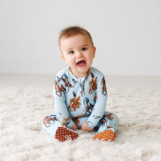 Posh Peanut Brody Zippered Footie, Posh Peanut, Posh Custom Sale, Posh Peanut, Posh Peanut Brody, Posh Peanut Cars, Posh Peanut Footie, Posh Peanut Footie with Zipper, Posh Peanut Horse, Posh