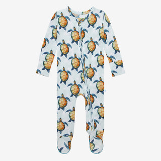 Posh Peanut Cruz Zippered Footie, Posh Peanut, Posh Peanut, Posh Peanut Cruz, Posh Peanut Cruz Zippered Footie, Posh Peanut Footie, Posh Peanut Footie with Zipper, Posh Peanut Zippered Footie