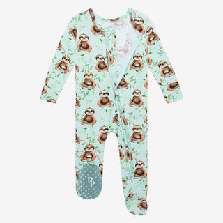 Posh Peanut Normandie Zippered Footie, Posh Peanut, Posh Peanut, Posh Peanut Fall 2021, Posh Peanut Footie, Posh Peanut Footie with Zipper, Posh Peanut Normandie, Posh Peanut Normandie Zipper