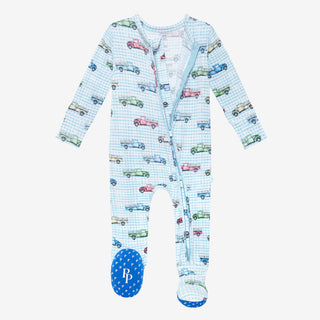 Posh Peanut Redford Zippered Footie, Posh Peanut, Posh Peanut, Posh Peanut Footie, Posh Peanut Footie with Zipper, Posh Peanut Redford, Posh Peanut Redford Zippered Footie, Posh Peanut Zipper