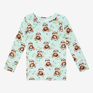 Posh Peanut Normandie L/S Basic Loungewear, Posh Peanut, Pajama, Pajamas, Posh Peanut, Posh Peanut Fall 2021, Posh Peanut L/S Basic Loungewear, Posh Peanut Long Sleeve Basic Loungewear, Posh 