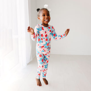 Posh Peanut Strawberry L/S Basic Loungewear, Posh Peanut, Pajama, Pajamas, Posh Peanut, Posh Peanut L/S Basic Loungewear, Posh Peanut Loungewear, Posh Peanut Pajama, Posh Peanut Pajama Set, P