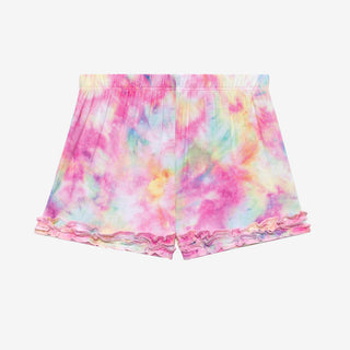 Posh Peanut Joplin Basic S/S Micro Ruffled T-Shirt & Micro Ruffled Shorts PJ, Posh Peanut, Pajama, Pajamas, Posh Peanut, Posh Peanut Basic Loungewear with Shorts, Posh Peanut Basic S/S Micro 