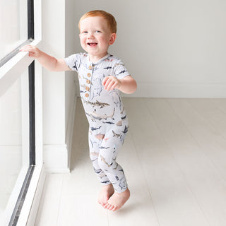 Posh Peanut Maverick S/S Henley Romper, Posh Peanut, Posh Custom Sale, Posh Peanut, Posh Peanut Maverick, Posh Peanut Maverick S/S Henley Romper, Posh Peanut Romper, Posh Peanut S/S Henley Ro