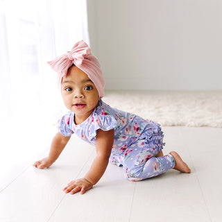 Posh Peanut Samantha Ruffled Capsleeve Basic Romper, Posh Peanut, Posh Peanut, Posh Peanut Romper, Posh Peanut Ruffled Capsleeve Basic Romper, Posh Peanut Ruffled Capsleeve Henley Romper, Pos