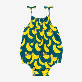 Posh Peanut Bananas Spaghetti Strap Bubble Romper, Posh Peanut, Posh Custom Sale, Posh Peanut, Posh Peanut Bananas, Posh Peanut Bananas Spaghetti Strap Bubble Romper, Posh Peanut Spaghetti St