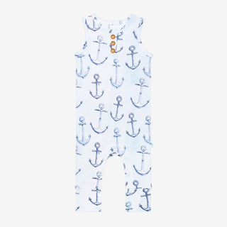 Posh Peanut Anchors Away Henley Racerback Romper, Posh Peanut, Posh Peanut, Posh Peanut Anchors Away, Posh Peanut Anchors Away Henley Racerback Romper, Posh Peanut Racerback Romper, POSH40, P