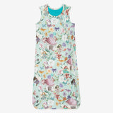 Posh Peanut 1.0 Tog Ruffled Sleeveless Sleep Bag - Faye, Posh Peanut, 1.0 TOG, Posh Peanut, Posh Peanut 1.0 Tog Ruffled Sleeveless Sleep Bag, Posh Peanut Fall 2021, Posh Peanut Fall 3, Posh P