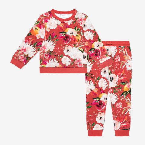 Posh Peanut Leonora L/S Sweatshirt & Jogger Set, Posh Peanut, French Terry Cotton, Posh Peanut, Posh Peanut Fall 2021, Posh Peanut Leonora, Posh Peanut Retailer Exclusive, Posh-Peanut-Fall-2,
