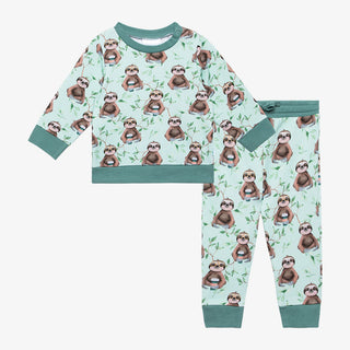 Posh Peanut Normandie L/S Sweatshirt & Jogger Set, Posh Peanut, French Terry Cotton, Posh Peanut, Posh Peanut Fall 2021, Posh Peanut L/S Sweatshirt & Jogger Set, Posh Peanut Long Sleeve Sweat