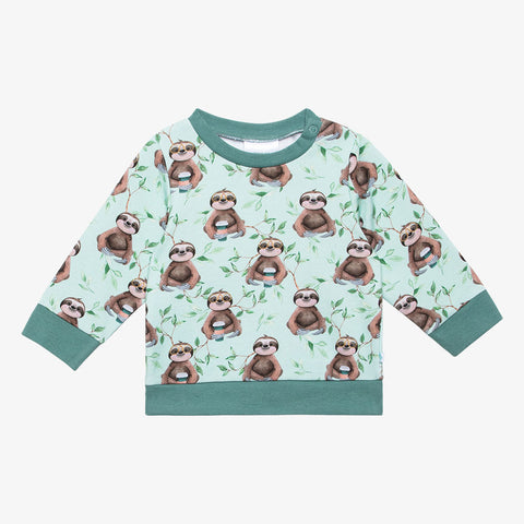Posh Peanut Normandie L/S Sweatshirt, Posh Peanut, cf-size-6t, cf-type-sweatshirt, cf-vendor-posh-peanut, French Terry Cotton, Posh Peanut, Posh Peanut Fall 2021, Posh Peanut Long Sleeve Swea