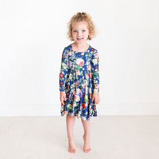 Posh Peanut Carmen L/S Basic Twirl Dress, Posh Peanut, Posh Peanut, Posh Peanut Carmen, Posh Peanut Carmen L/S Basic Twirl Dress, Posh Peanut Carmen Long Sleeve Basic Twirl Dress, Posh Peanut