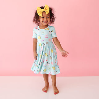 Posh Peanut Donuts S/S Basic Twirl Dress, Posh Peanut, Donuts, Posh Peanut, Posh Peanut Basic Twirl Dress, Posh Peanut Donuts, Posh Peanut S/S Basic Twirl Dress, Posh Peanut Twirl Dress, POSH