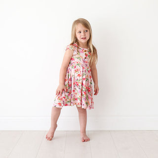 Posh Peanut Leilani Ruffled Capsleeve Henley Twirl Dress, Posh Peanut, Posh Peanut, Posh Peanut Leilani, Posh Peanut Leilani Ruffled Capsleeve Henley Twirl Dress, Posh Peanut Ruffled Capsleev